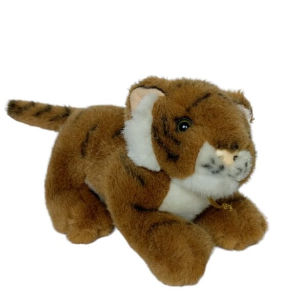 Vintage 1995 Soft Classics Orange Tiger Plush 10.5" - Picture 1 of 7